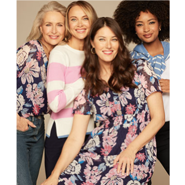 trendy dresses, chic tops, comfortable bottoms & more