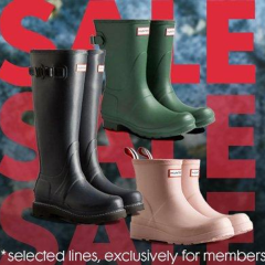 selected Hunter Walking Footwear
