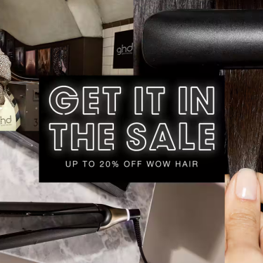 selected hair styling tools