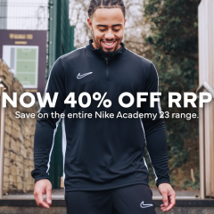 on the entire Nike Academy 23 range 