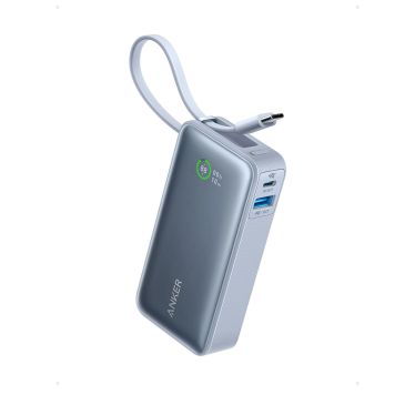 Anker Nano Power Bank (30W, Built-In USB-C Cable)