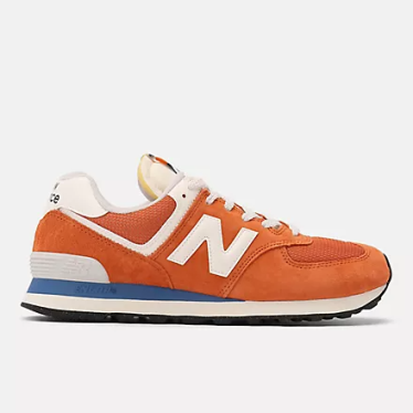 New balance 574 shoes Unisex Shoes Navy with Sea Salt