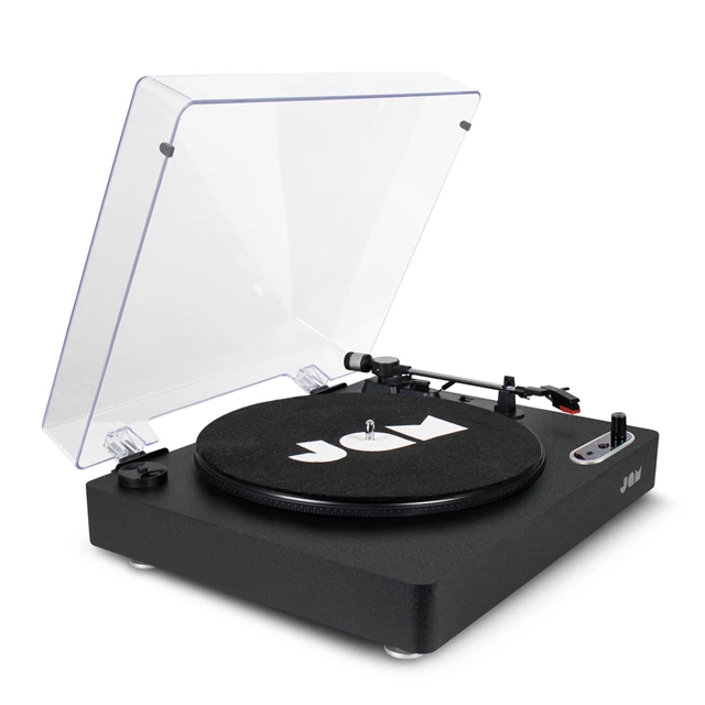 Jam Vinyl Black Bluetooth Turntable - 2