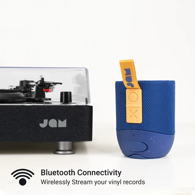 Jam Vinyl Black Bluetooth Turntable - 4