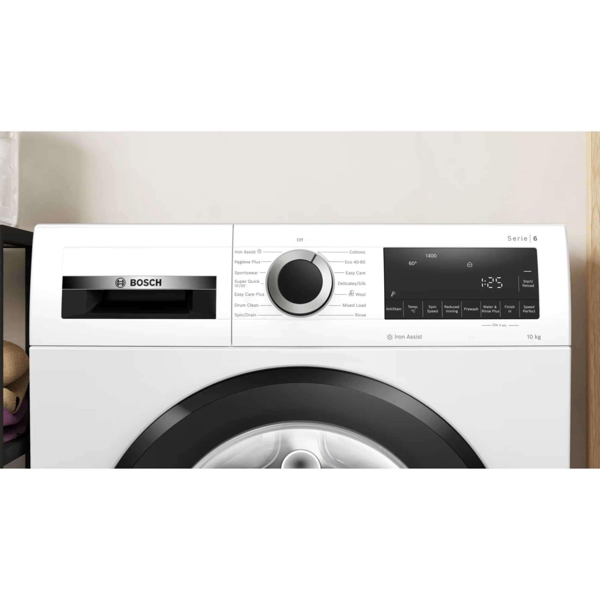 WGG254Z0GB Series 6 Washing Machine 10kg Load A Energy - White