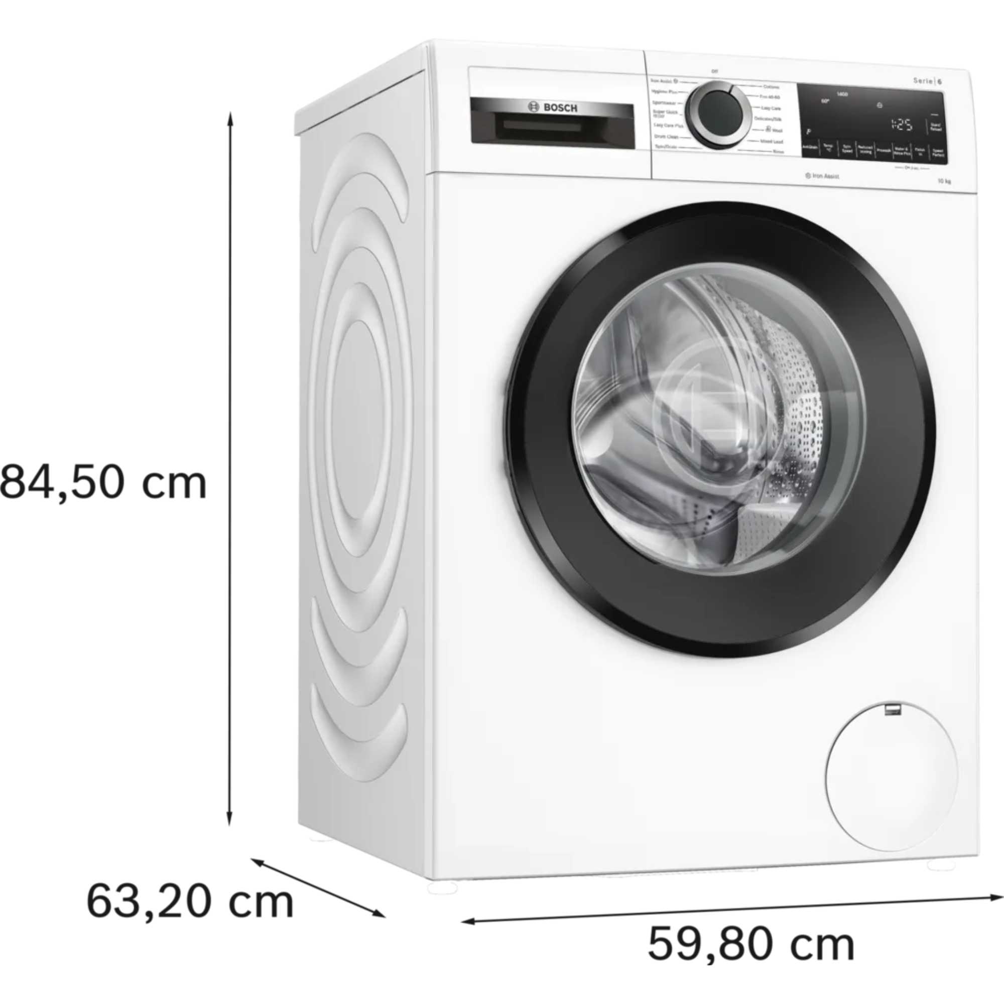 WGG254Z0GB Series 6 Washing Machine 10kg Load A Energy - White