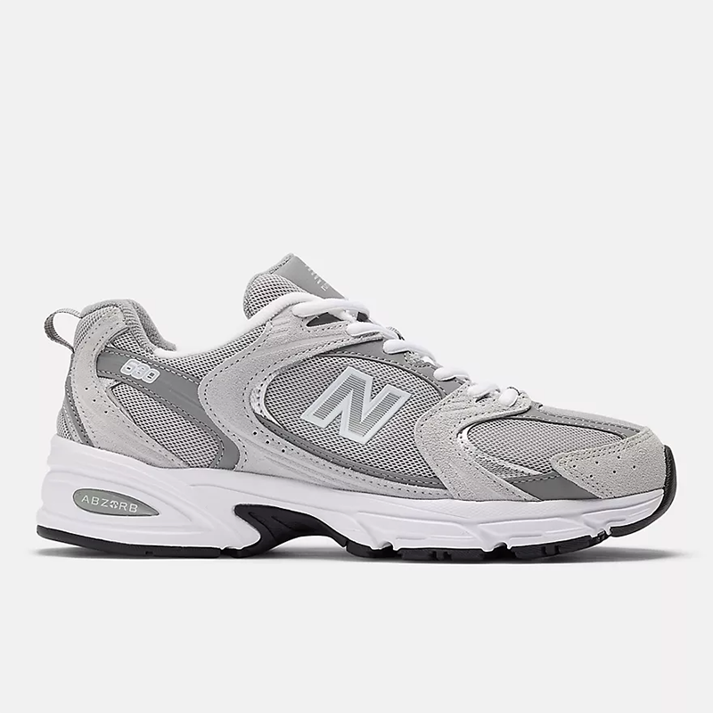 New balance 530 Men's Shoes Raincloud with Shadow Grey and Silver Metallic
