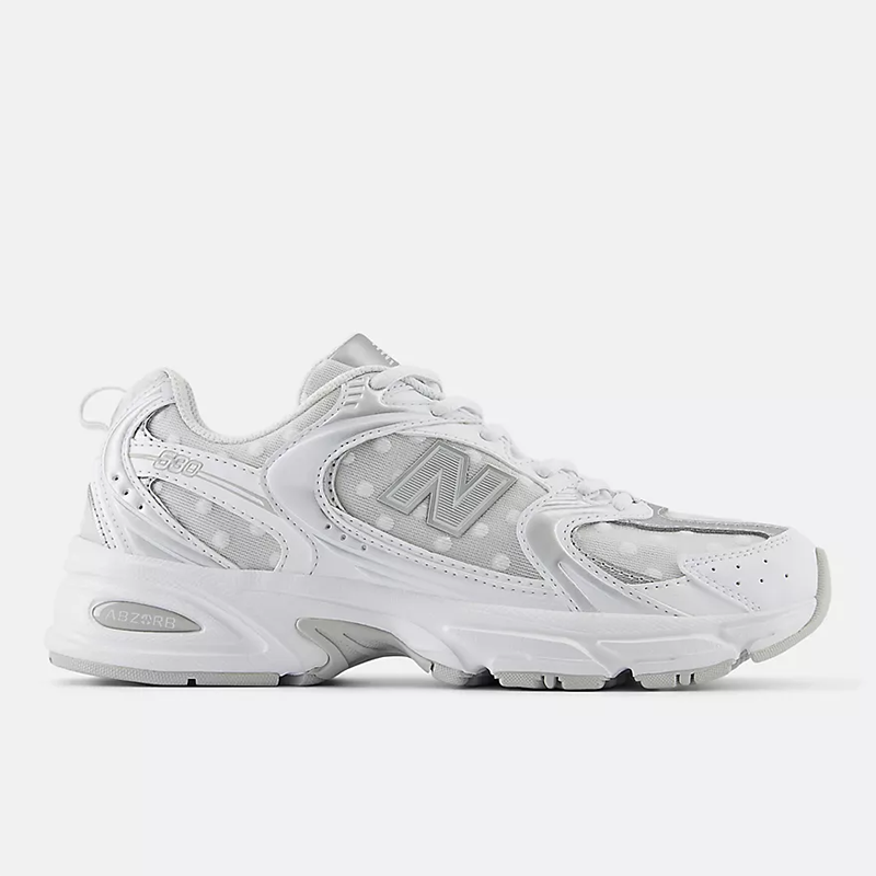 New balance 530 Men's Shoes White with Silver Metalic