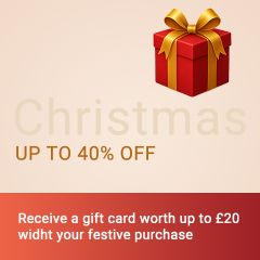 Festive Deals: Up to 40% Off + Free Gift Card!